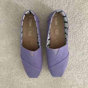 Toms Alpagata Classic size 8, light purple